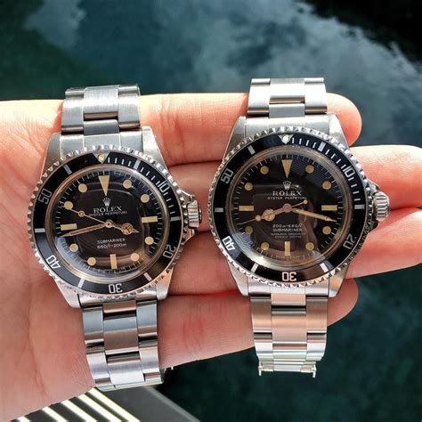 rolex 5512 vs 5513